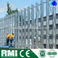 Rack cantilever robuste industriel réglable simple face